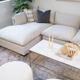 Walden 2 Piece Sectional - Moon 2 - FURNITURE - sectional Four Hands