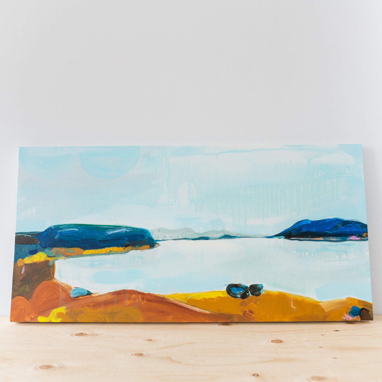 "St. Kilda" by Frances Hahn ARTWORK - painting Frances Hahn