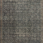 Loloi Amara Ink / Turquoise Rug 1-RUGS - patterned Loloi