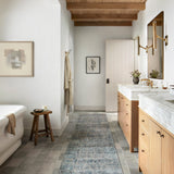 Amber Lewis x Loloi Billie Denim / Blush Rug 0-patterned rugs Loloi