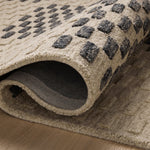 Chris Loves Julia x Loloi Bradley Beige / Midnight Rug 0-RUGS-wool Loloi