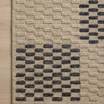 Chris Loves Julia x Loloi Bradley Beige / Midnight Rug 0-RUGS-wool Loloi