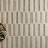 Chris Loves Julia x Loloi Bradley Ivory / Beige Rug 0-RUGS-wool Loloi