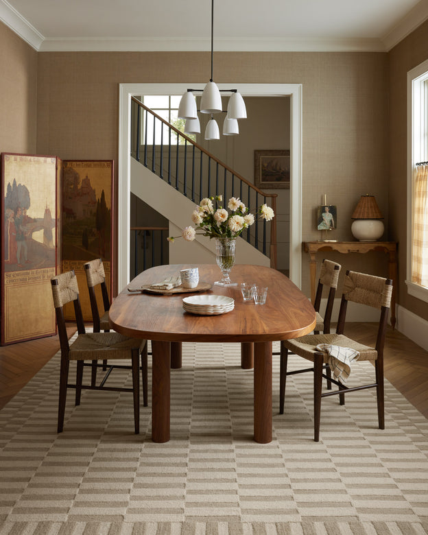 Chris Loves Julia x Loloi Bradley Ivory / Beige Rug 0-RUGS-wool Loloi
