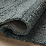 Chris Loves Julia x Loloi Bradley Teal Rug 0-RUGS-wool Loloi