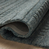 Chris Loves Julia x Loloi Bradley Teal Rug 0-RUGS-wool Loloi
