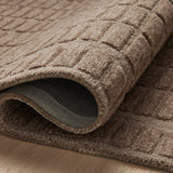 Chris Loves Julia x Loloi Bradley Cocoa Rug 0-RUGS-wool Loloi