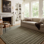 Chris Loves Julia x Loloi Bradley Sage / Olive Rug 0-RUGS-wool Loloi