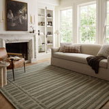 Chris Loves Julia x Loloi Bradley Sage / Olive Rug 0-RUGS-wool Loloi