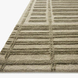 Chris Loves Julia x Loloi Bradley Sage / Olive Rug 0-RUGS-wool Loloi