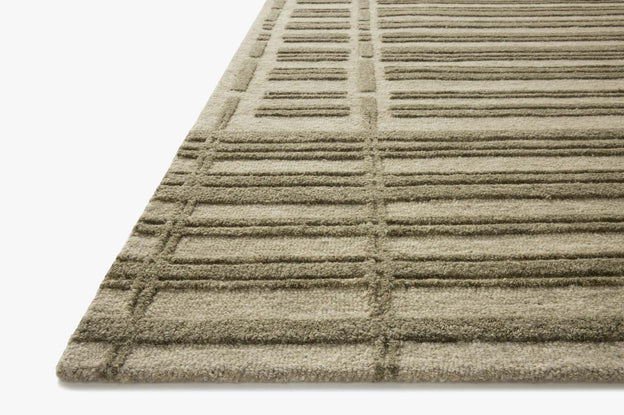 Chris Loves Julia x Loloi Bradley Sage / Olive Rug 0-RUGS-wool Loloi