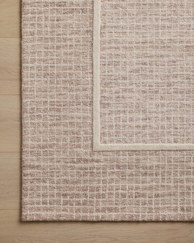 Chris Loves Julia x Loloi Briggs Blush / Ivory Rug 0-RUGS-wool Loloi