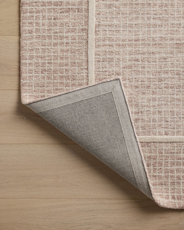 Chris Loves Julia x Loloi Briggs Blush / Ivory Rug 0-RUGS-wool Loloi