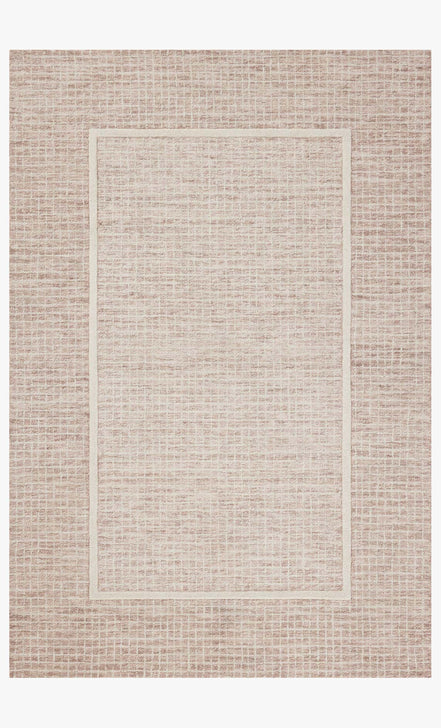 Chris Loves Julia x Loloi Briggs Blush / Ivory Rug 0-RUGS-wool Loloi