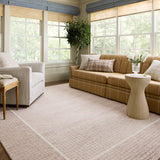 Chris Loves Julia x Loloi Briggs Blush / Ivory Rug 0-RUGS-wool Loloi