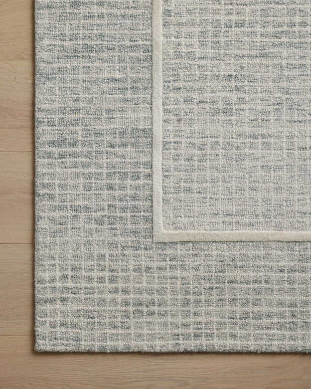 Chris Loves Julia x Loloi Briggs Mist / Ivory Rug 0-RUGS-wool Loloi