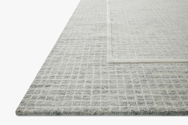 Chris Loves Julia x Loloi Briggs Mist / Ivory Rug 0-RUGS-wool Loloi