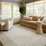 Chris Loves Julia x Loloi Briggs Sage / Ivory Rug 0-RUGS-wool Loloi