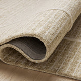 Chris Loves Julia x Loloi Briggs Wheat / Ivory Rug 0-RUGS-wool Loloi