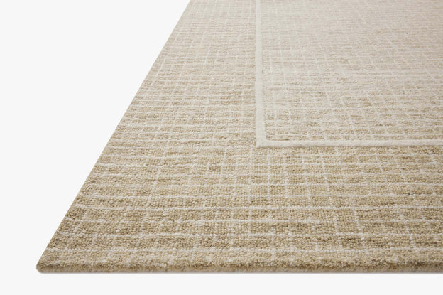 Chris Loves Julia x Loloi Briggs Wheat / Ivory Rug 0-RUGS-wool Loloi