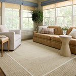 Chris Loves Julia x Loloi Briggs Wheat / Ivory Rug 0-RUGS-wool Loloi