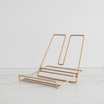Brass Book Stand brass stand Fog Linen Work