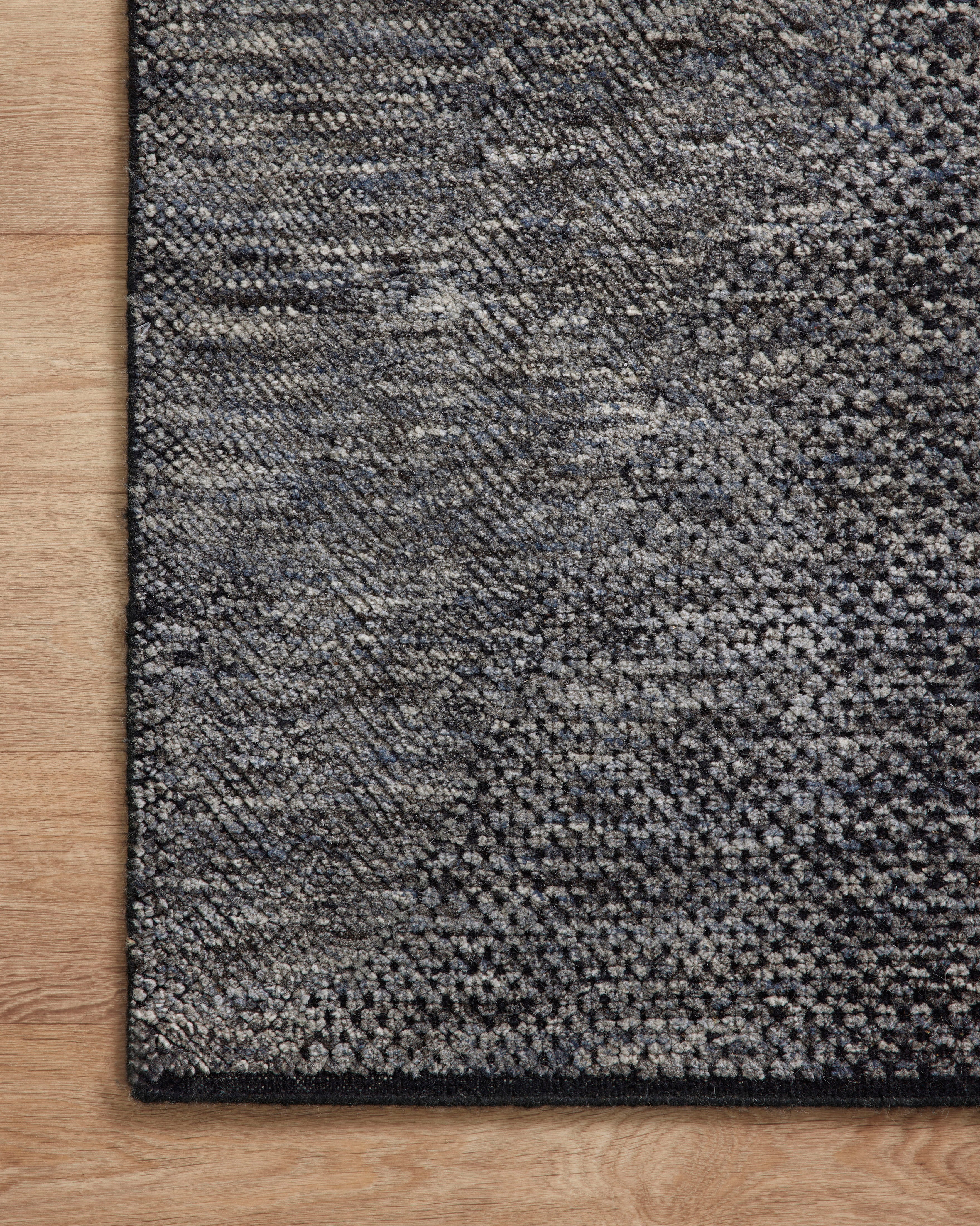 Amber Lewis x Loloi Collins Charcoal / Denim Rug 2-patterned Loloi