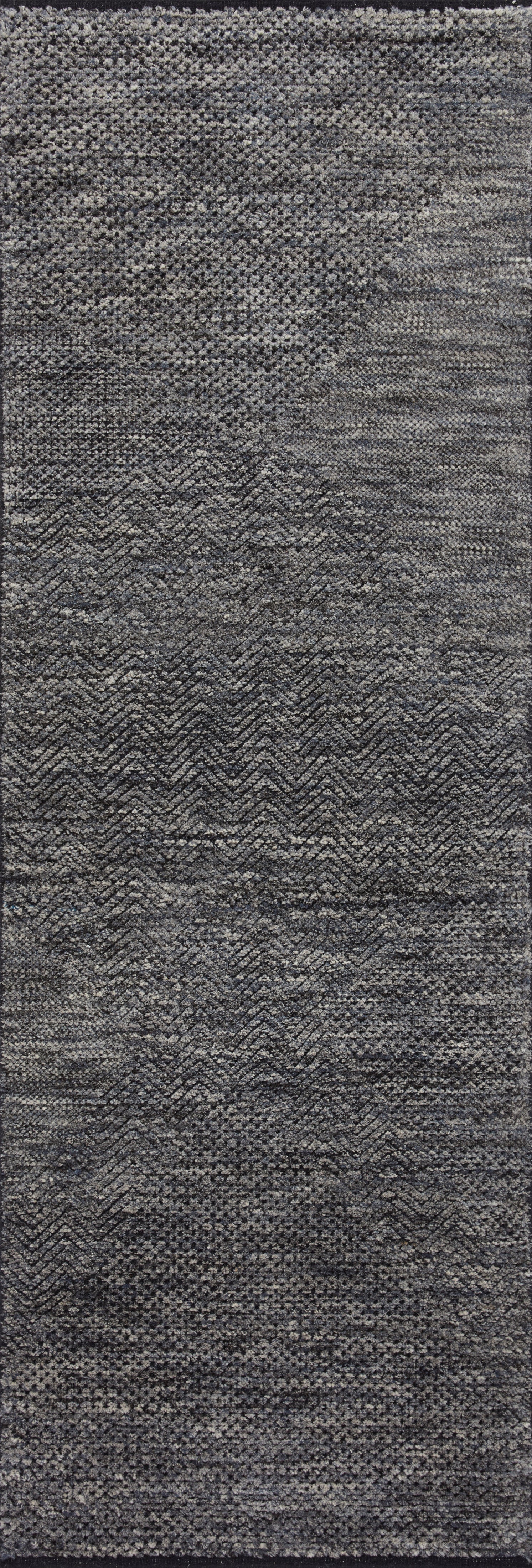 Amber Lewis x Loloi Collins Charcoal / Denim Rug 2-patterned Loloi