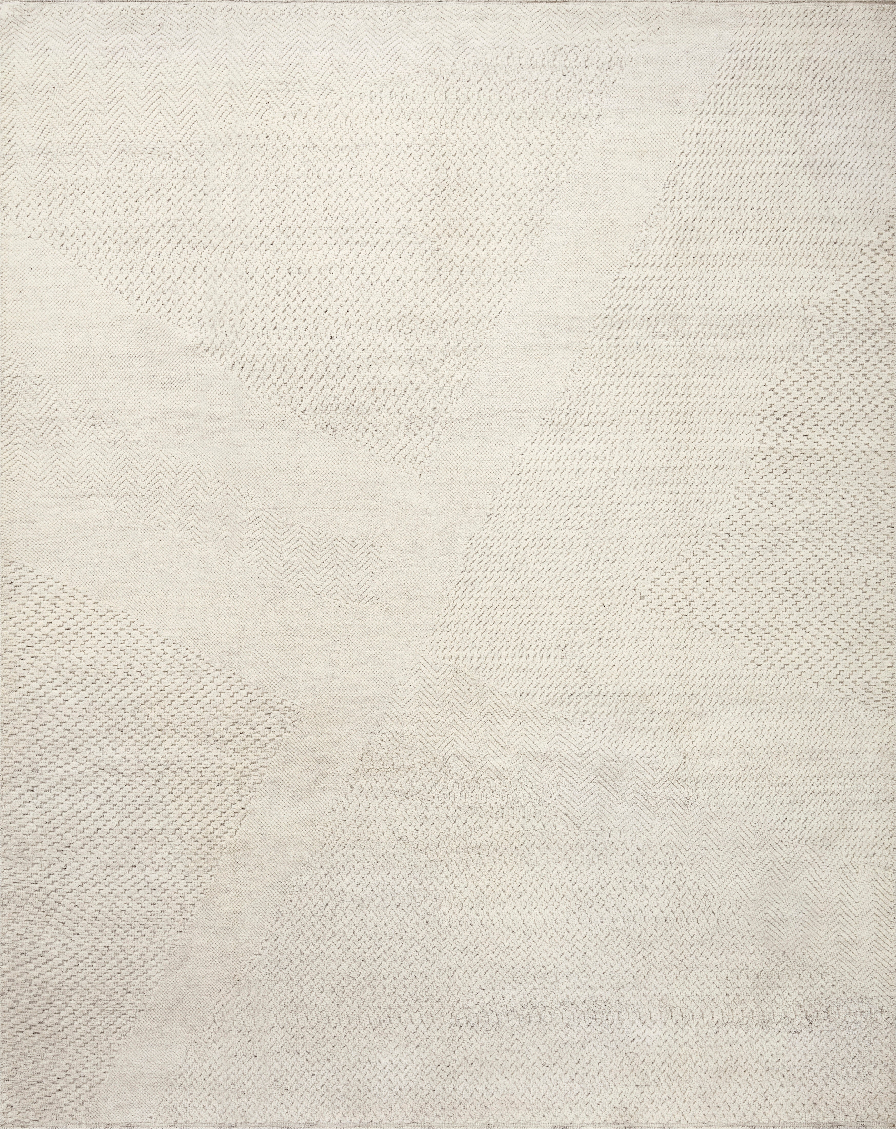 Amber Lewis x Loloi Collins Ivory / Ivory Rug 2-patterned Loloi