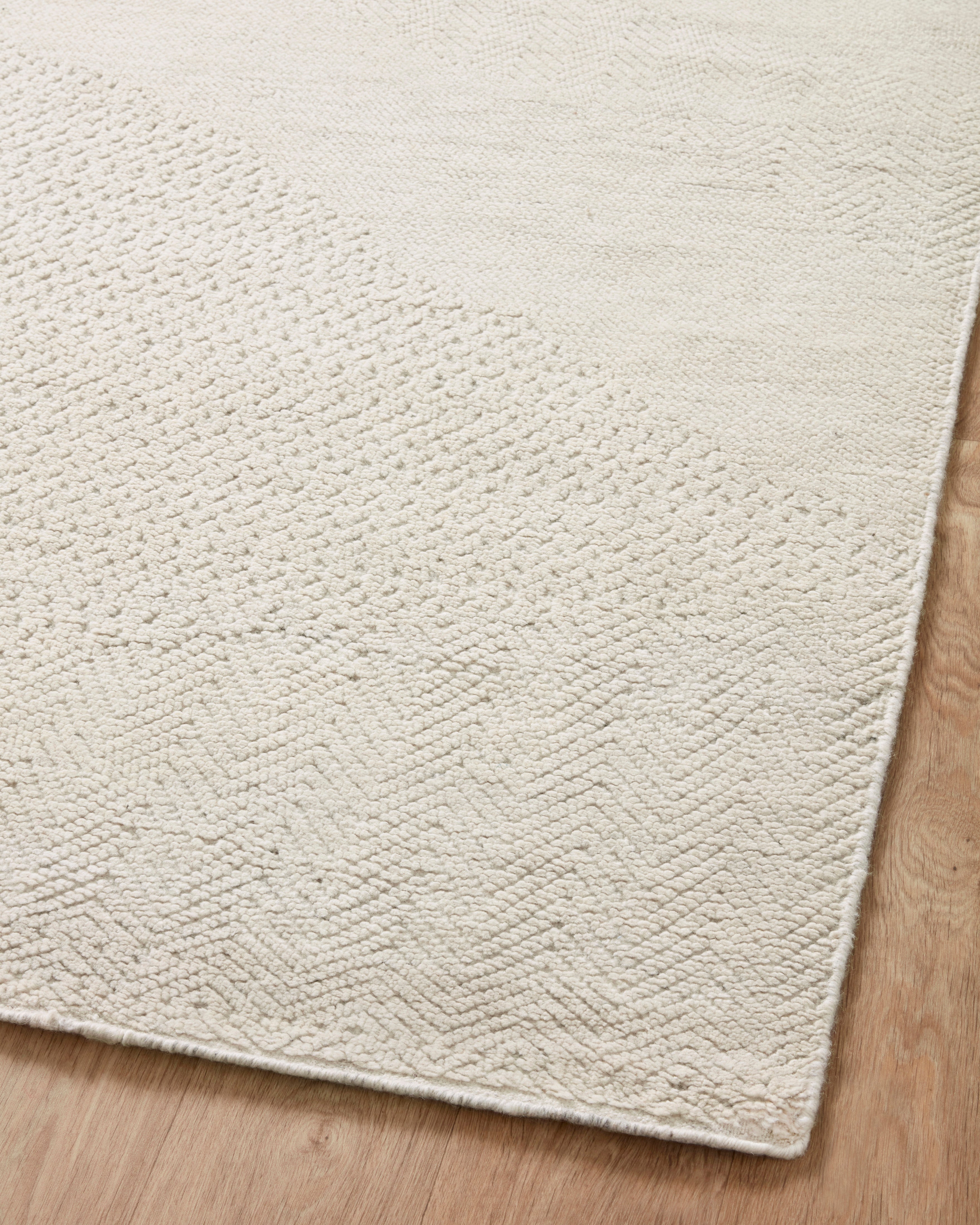 Amber Lewis x Loloi Collins Ivory / Ivory Rug 2-patterned Loloi