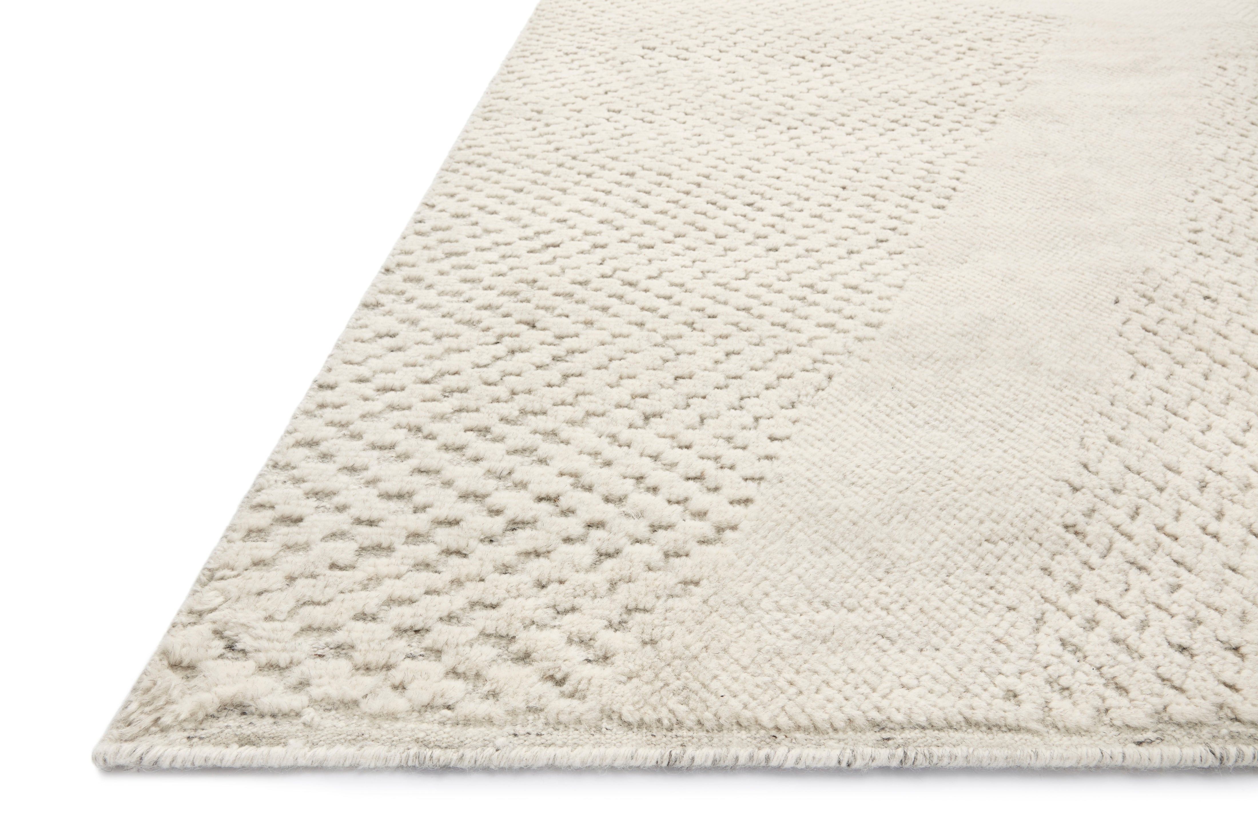 Amber Lewis x Loloi Collins Ivory / Ivory Rug 2-patterned Loloi