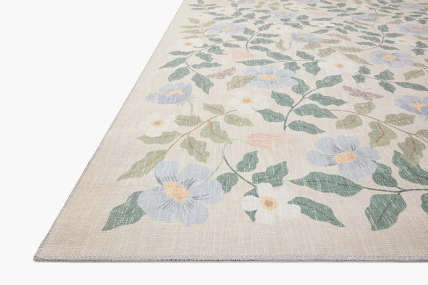 Rifle Paper Co. X Loloi/ Cotswolds Primrose Sand Rug - Rug & Weave