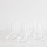 Crystalite Stemless Wine Glass Set wine glass Inter Continental Mercantile