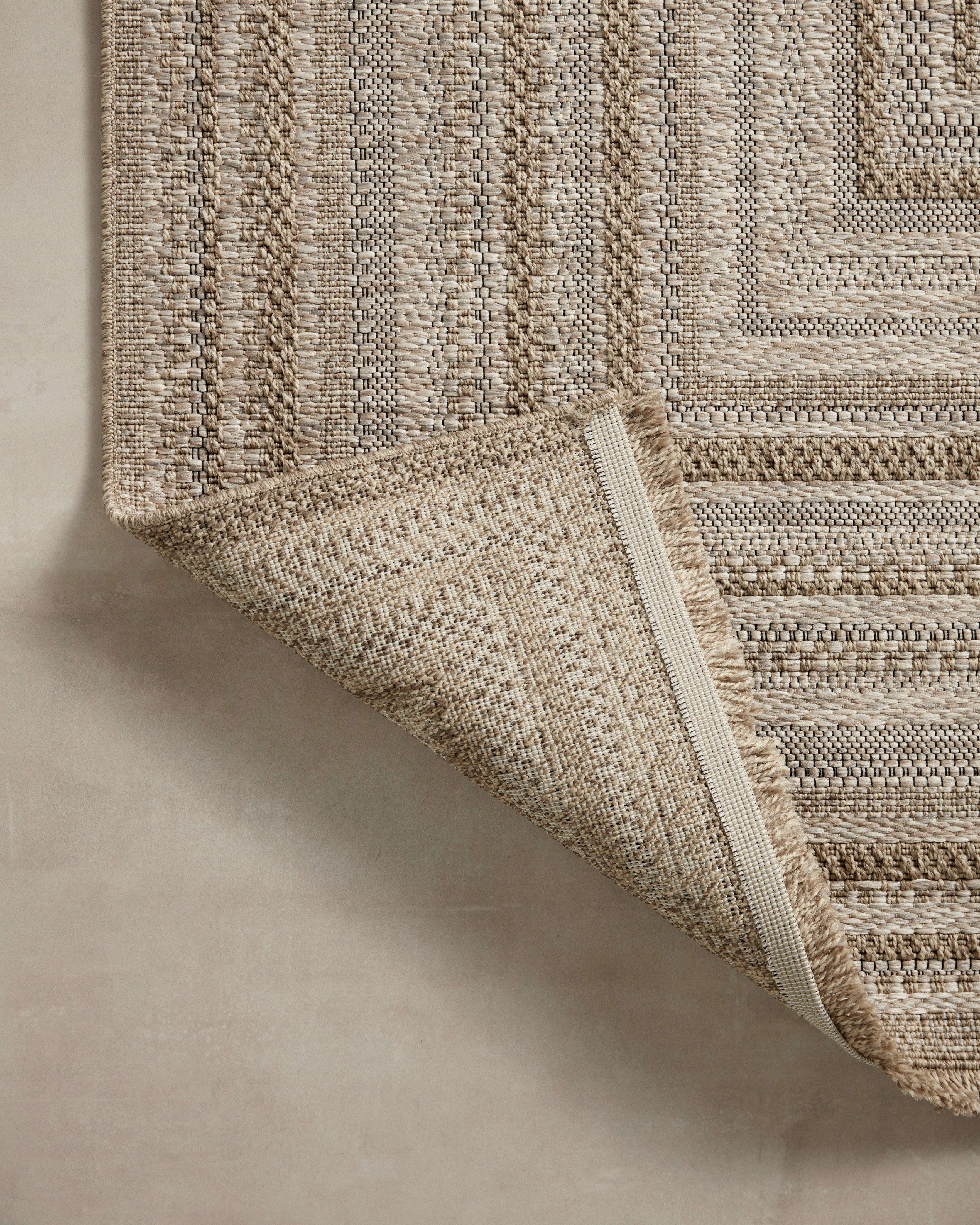 OVERSTOCK RUG - Loloi Dawn Natural Concentric Outdoor Rug - 3'9" x 5'9" IN STORE - Sale Rugs Loloi