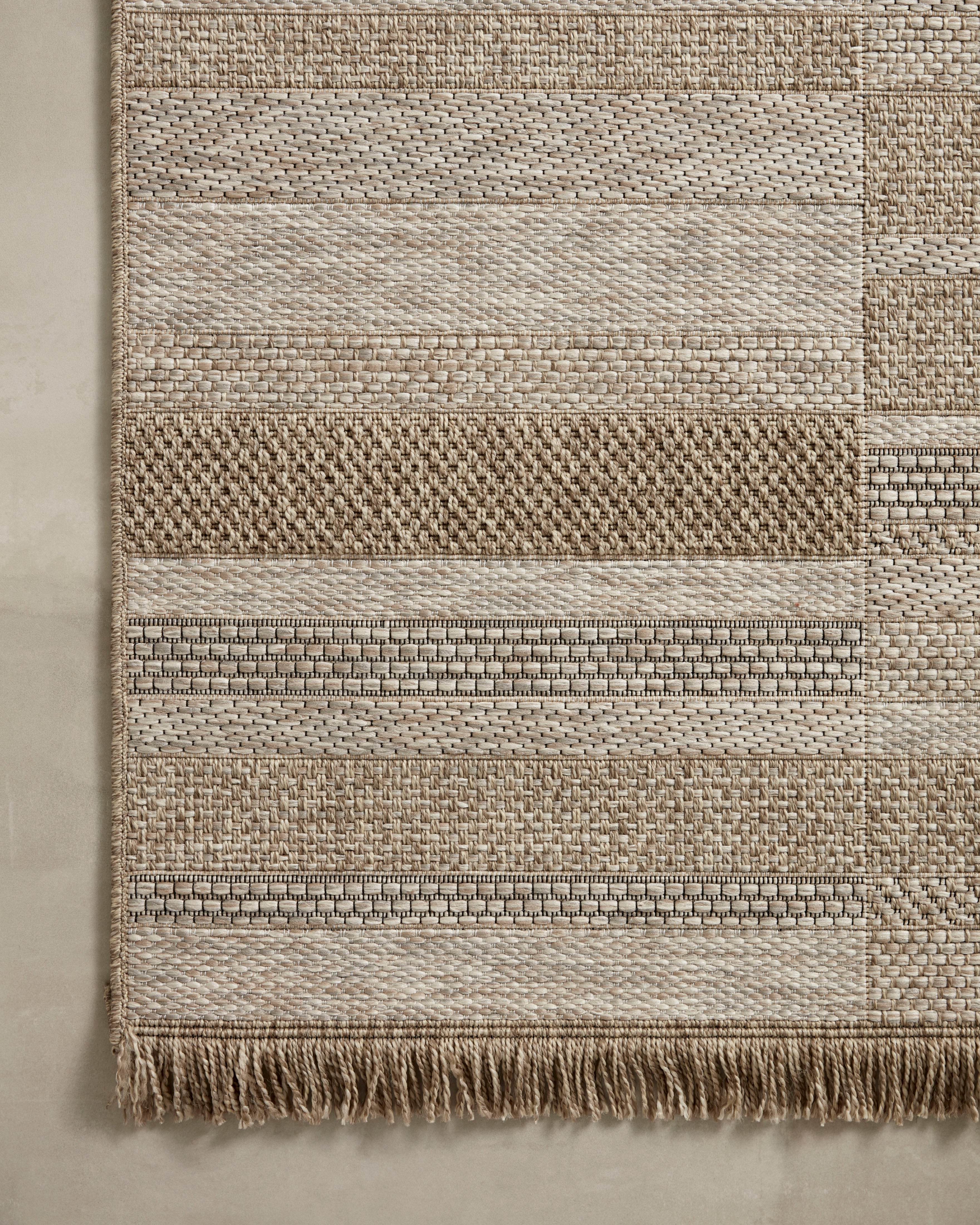 Loloi Dawn Natural Stripes Outdoor Rug 5-Rugs - indoor/outdoor Loloi