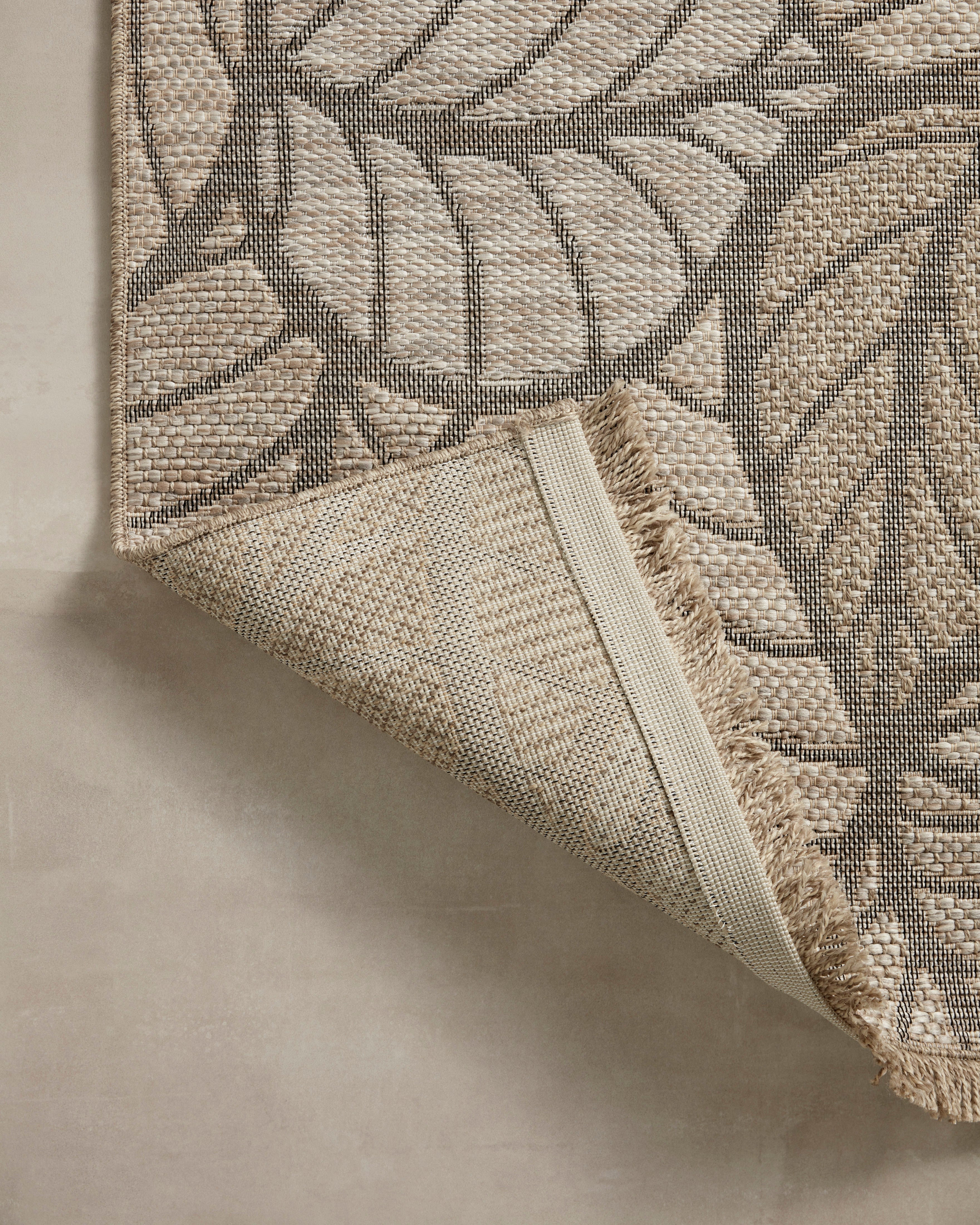 Loloi Dawn Natural Leaves Outdoor Rug 5-Rugs - indoor/outdoor Loloi