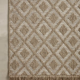 Loloi Dawn Natural Diamonds Outdoor Rug 5-Rugs - indoor/outdoor Loloi