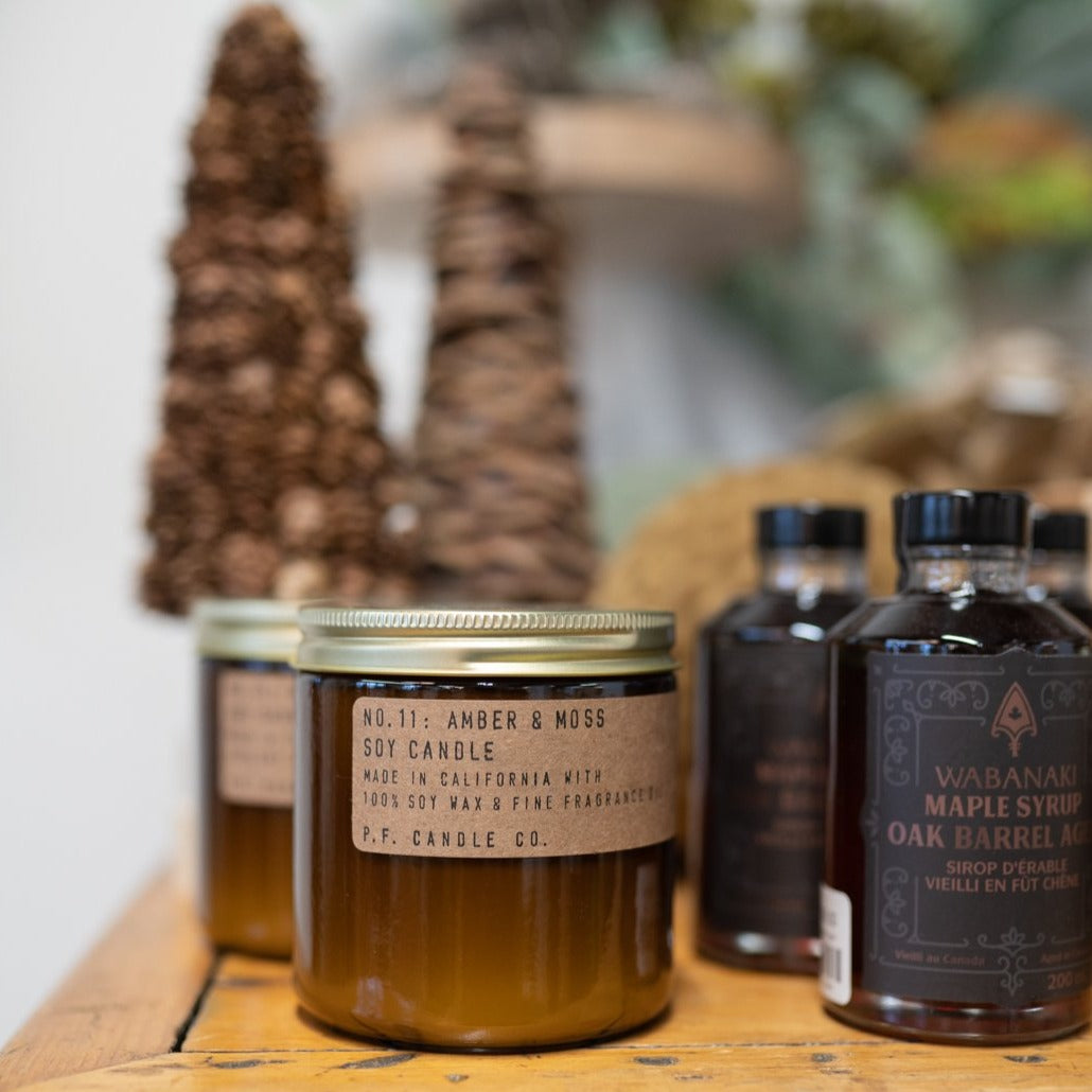Amber & Moss Soy Candle candle P.F. Candle Co. (Faire)