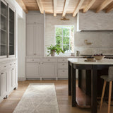 Amber Lewis x Loloi Gwyneth Ivory / Taupe Rug 1- RUGS - wool Loloi