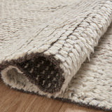 Amber Lewis x Loloi Gwyneth Ivory / Taupe Rug 1- RUGS - wool Loloi