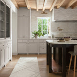 Amber Lewis x Loloi Gwyneth Ivory / Silver Rug 1- RUGS - wool Loloi