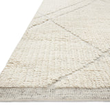 Amber Lewis x Loloi Gwyneth Ivory / Silver Rug 1- RUGS - wool Loloi