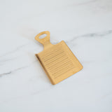 Gold Finish Ginger Grater ginger grater Tranquillo (DYA)