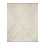 Amber Lewis x Loloi Gwyneth Ivory / Silver Rug 1- RUGS - wool Loloi