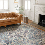 OVERSTOCK RUG - Loloi Hathaway Navy / Multi Rug - 3'6" x 5'6" IN STORE - Sale Rugs Loloi