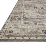 Loloi Hathaway Steel / Ivory Rug 1-RUGS - patterned Loloi