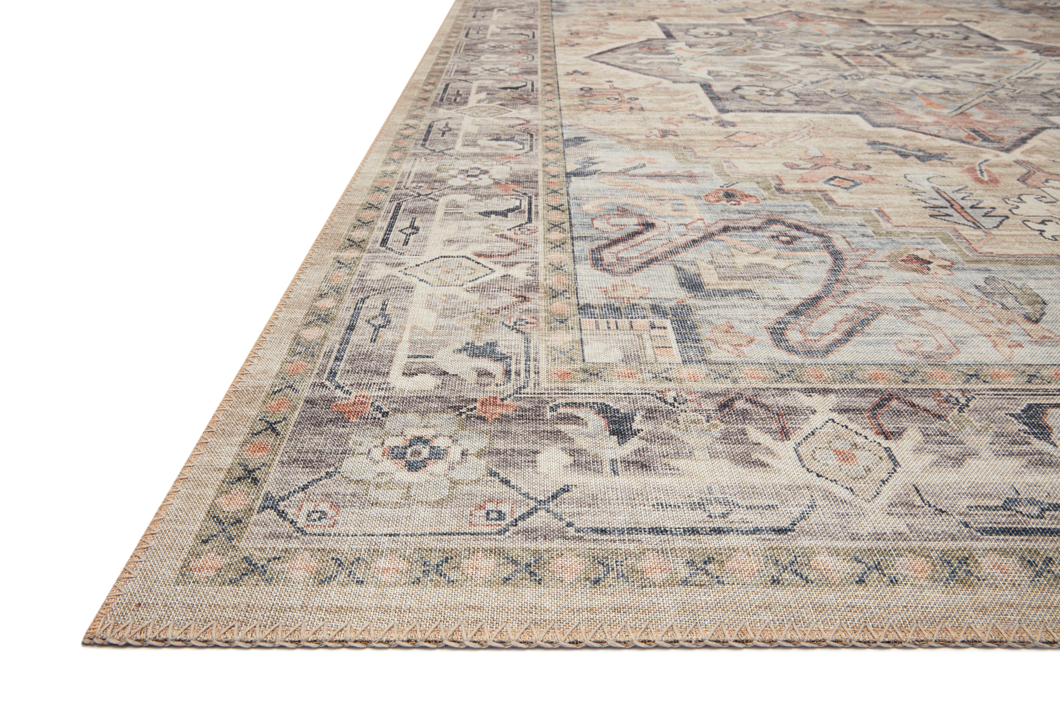 Loloi Hathaway Multi / Ivory Rug 1-RUGS - patterned Loloi