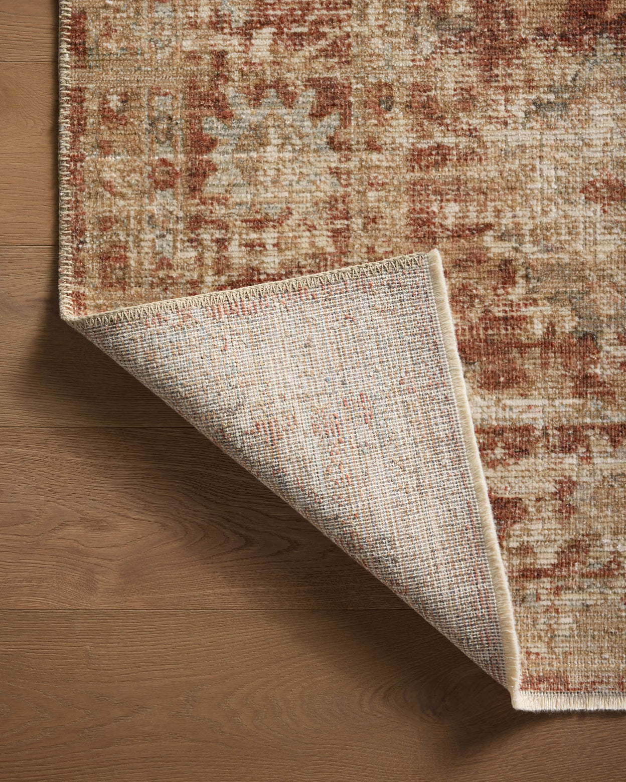 Loloi Heritage Brick / Multi Rug 0-RUGS-patterned Loloi