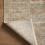 Loloi Heritage Aqua / Terracotta Rug 0-RUGS-patterned Loloi