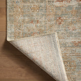Loloi Heritage Aqua / Terracotta Rug 0-RUGS-patterned Loloi